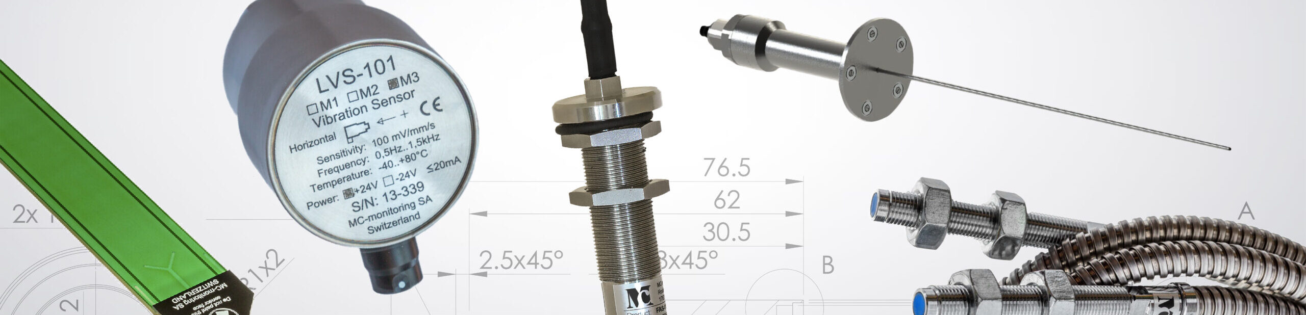 MC-monitoring sensors