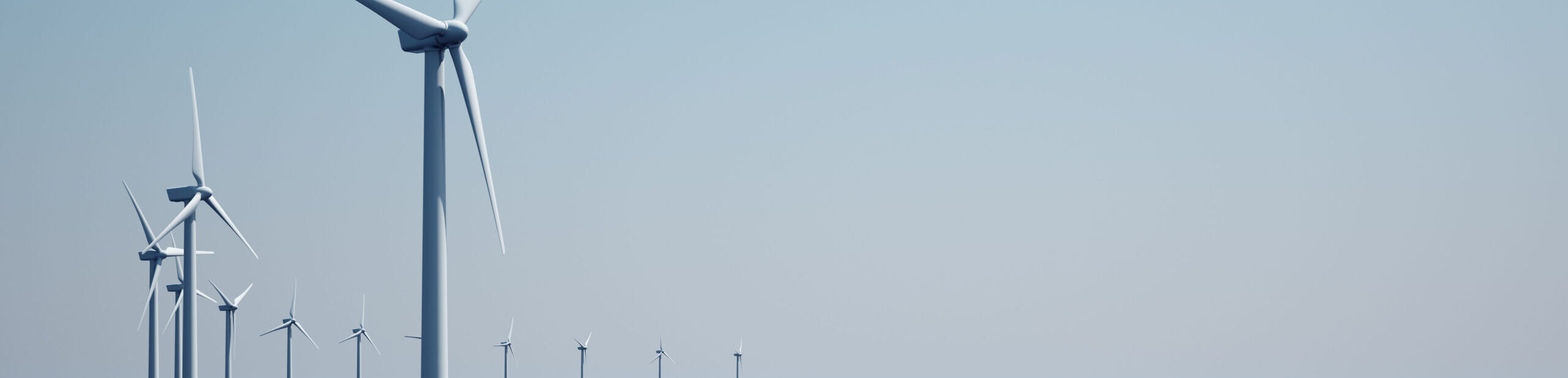 Windturbines on the ocean