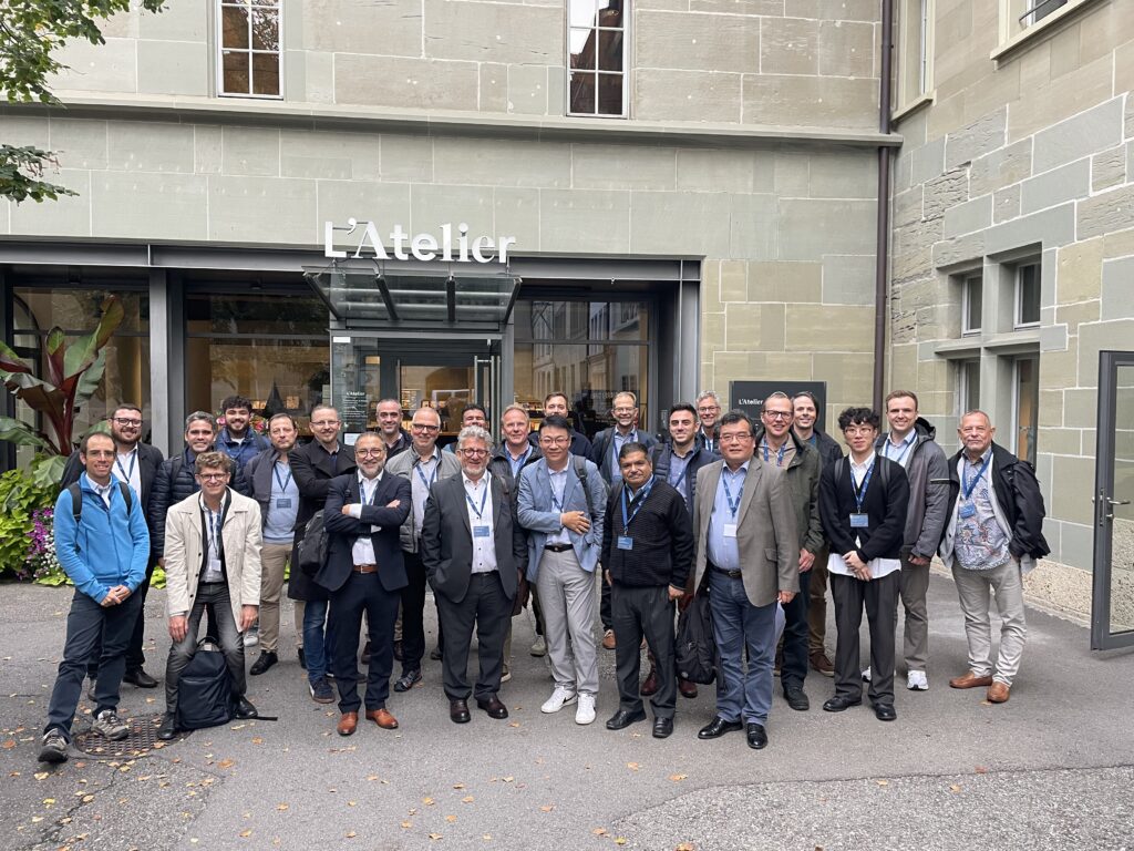 MCm Sales Partners Meeting 2025 – Group Photo in Fribourg Group photo of participants at the MCm Sales Partners Meeting 2025 in Fribourg, Switzerland, celebrating global collaboration and innovation.