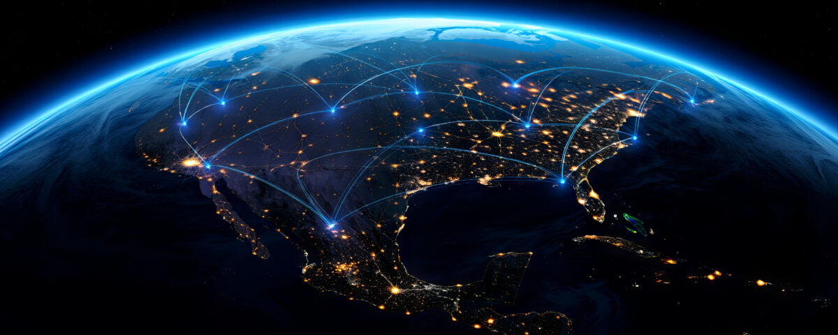 Global network connections highlighting MC-monitoring’s new presence worldwide